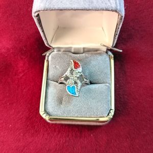 Beautiful turquoise ring sz 8